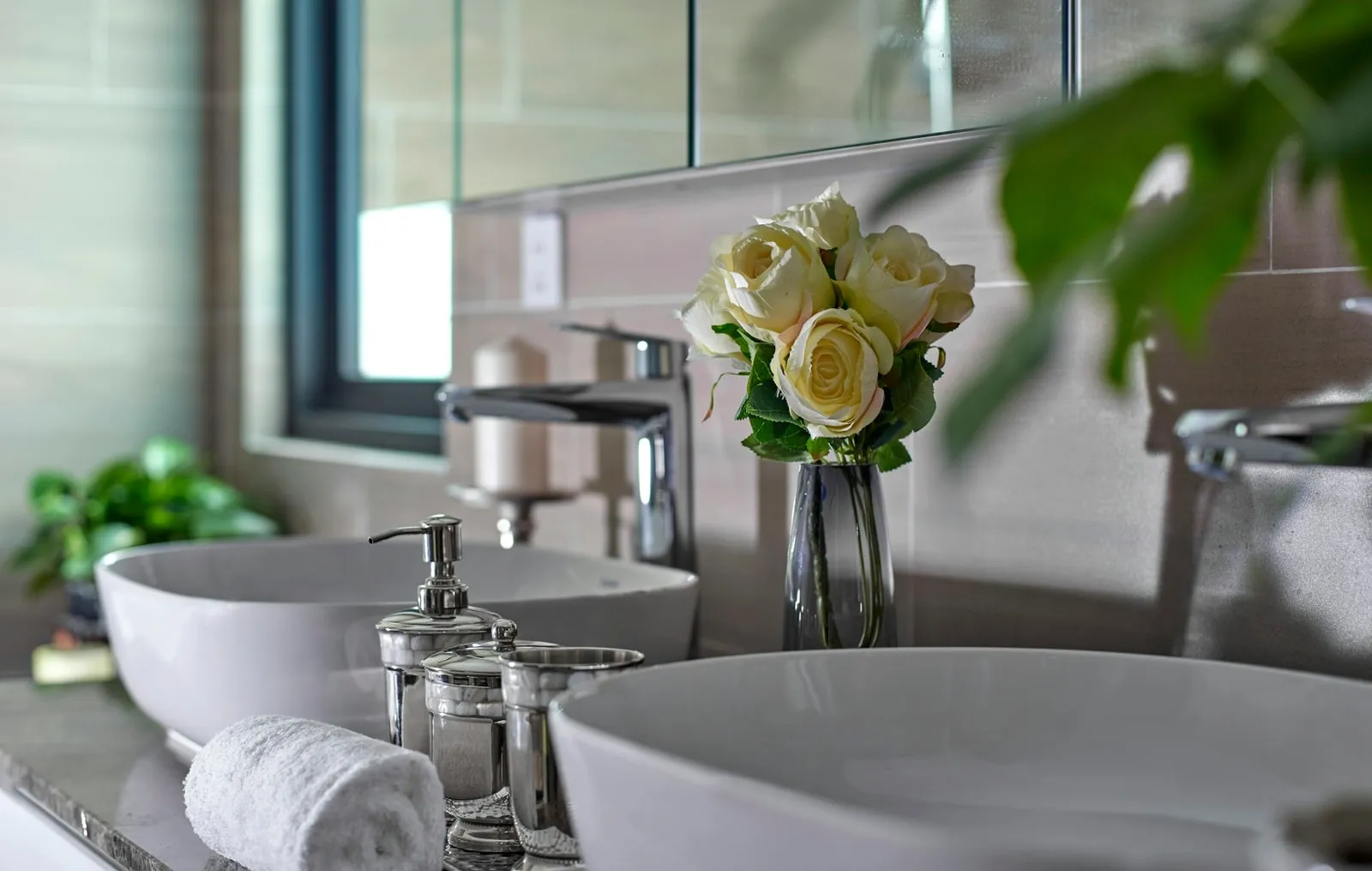 Final touches to bathroom remodelling