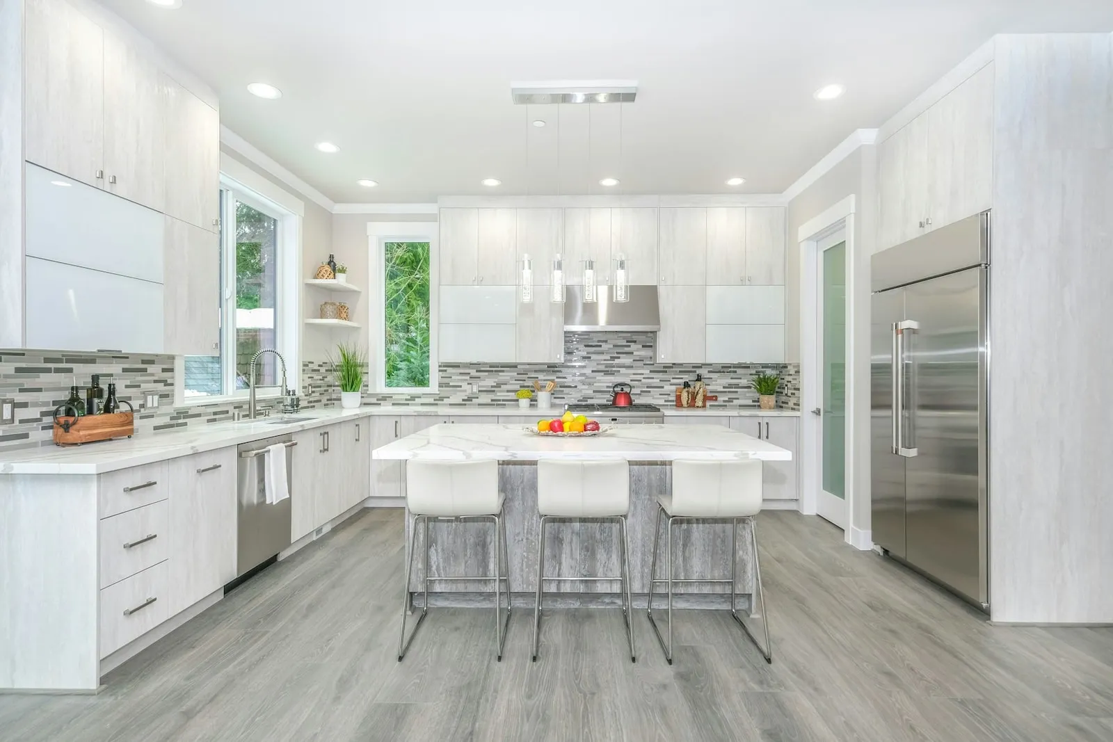 Kitchen and two-bathroom renovation for landed homes